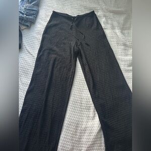 Zara Black Wide Leg Pants